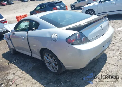 2008 Hyundai Tiburon Gt/Gt Limited/Se из США, поврежденный, VIN KMHHN66F28U289465